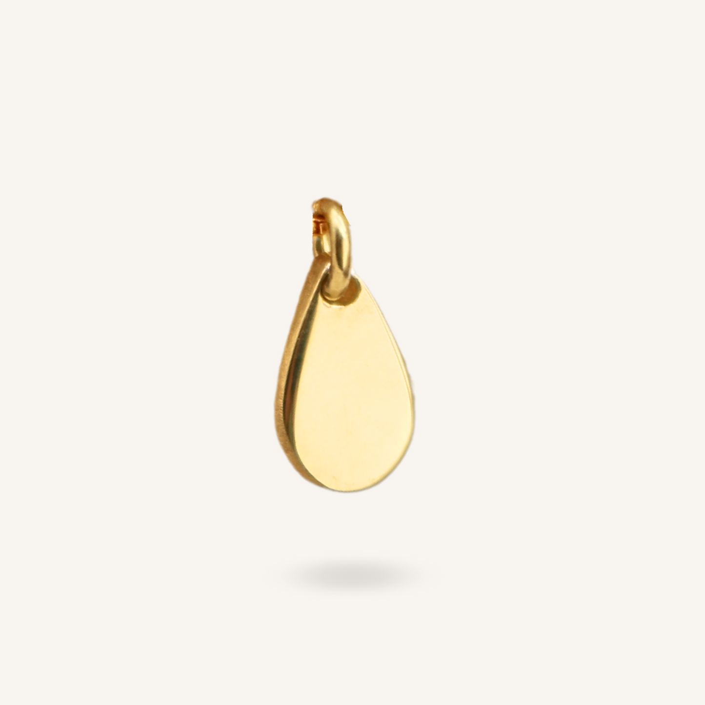 Collana Rolò 2mm con Charm a Goccia Small