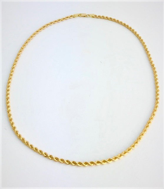 Torchon Necklace - 18K Gold