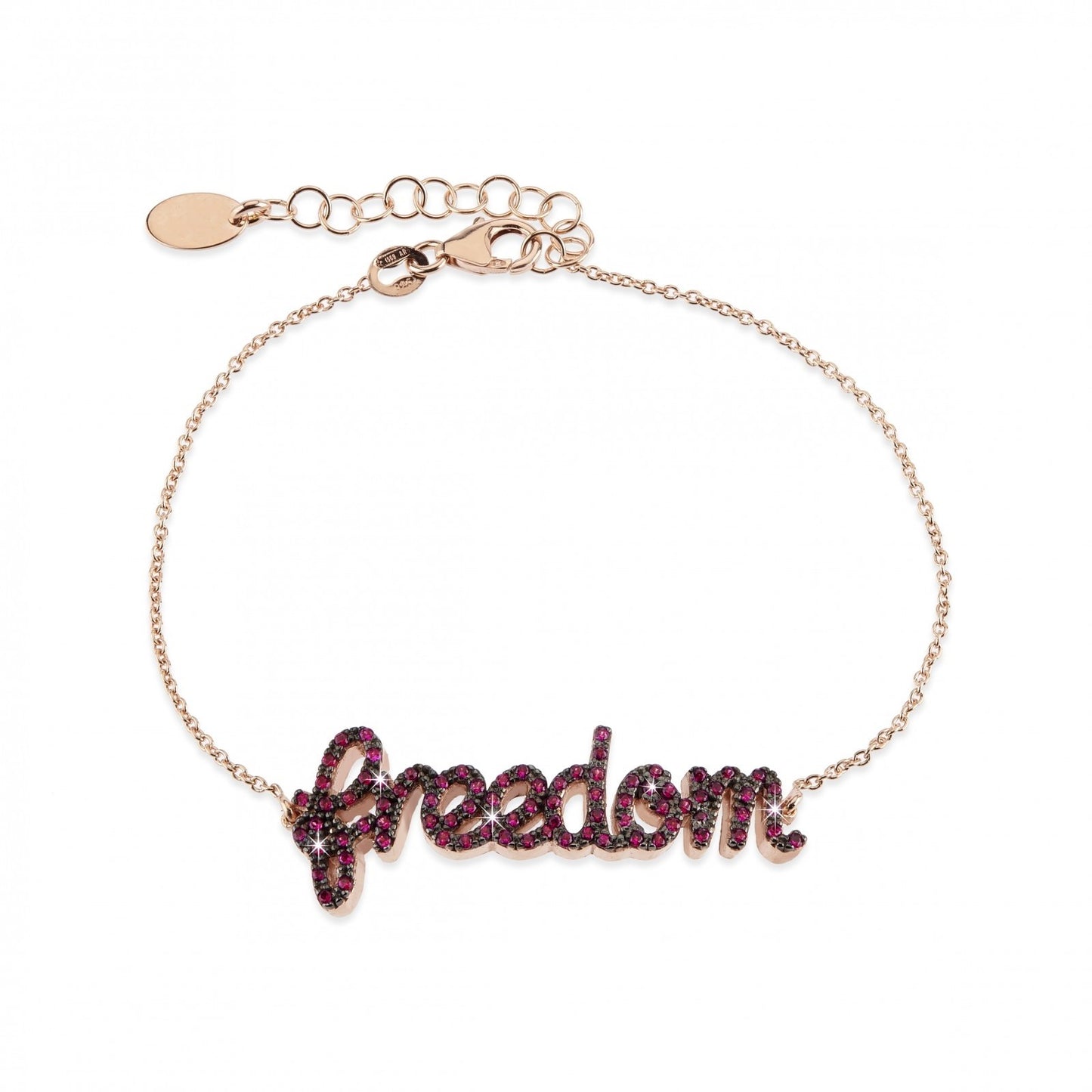 Bracciale Catenina - Total pavè