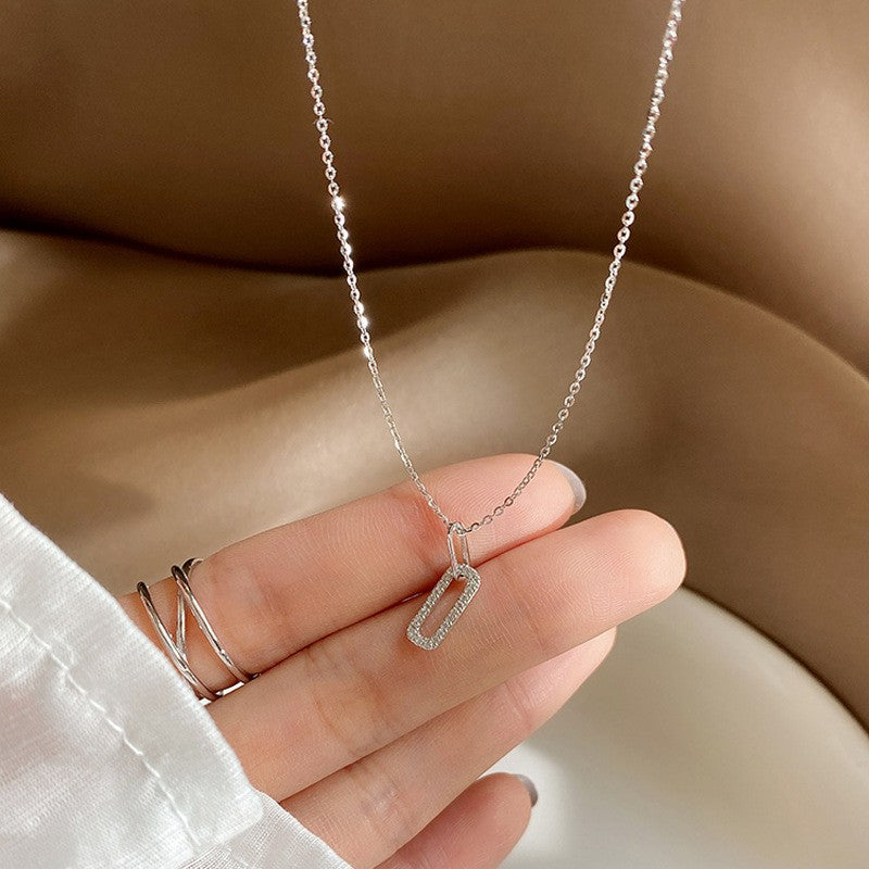 Collana Pendente cerchio argento