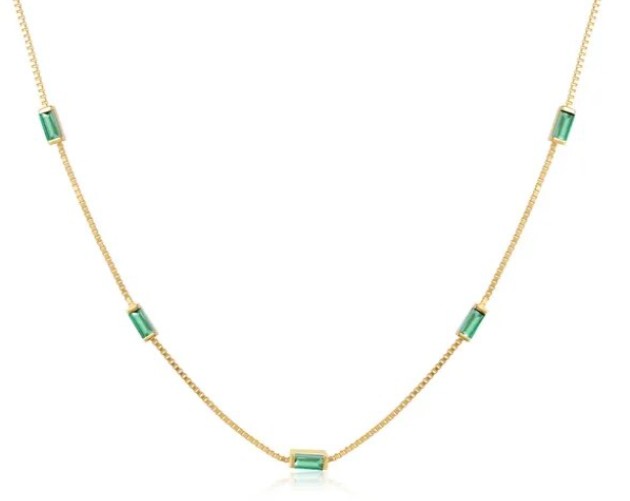 Collana Baguette