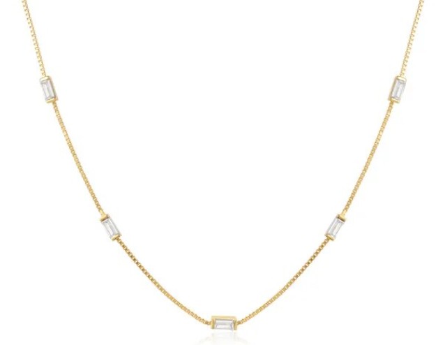 Collana Baguette