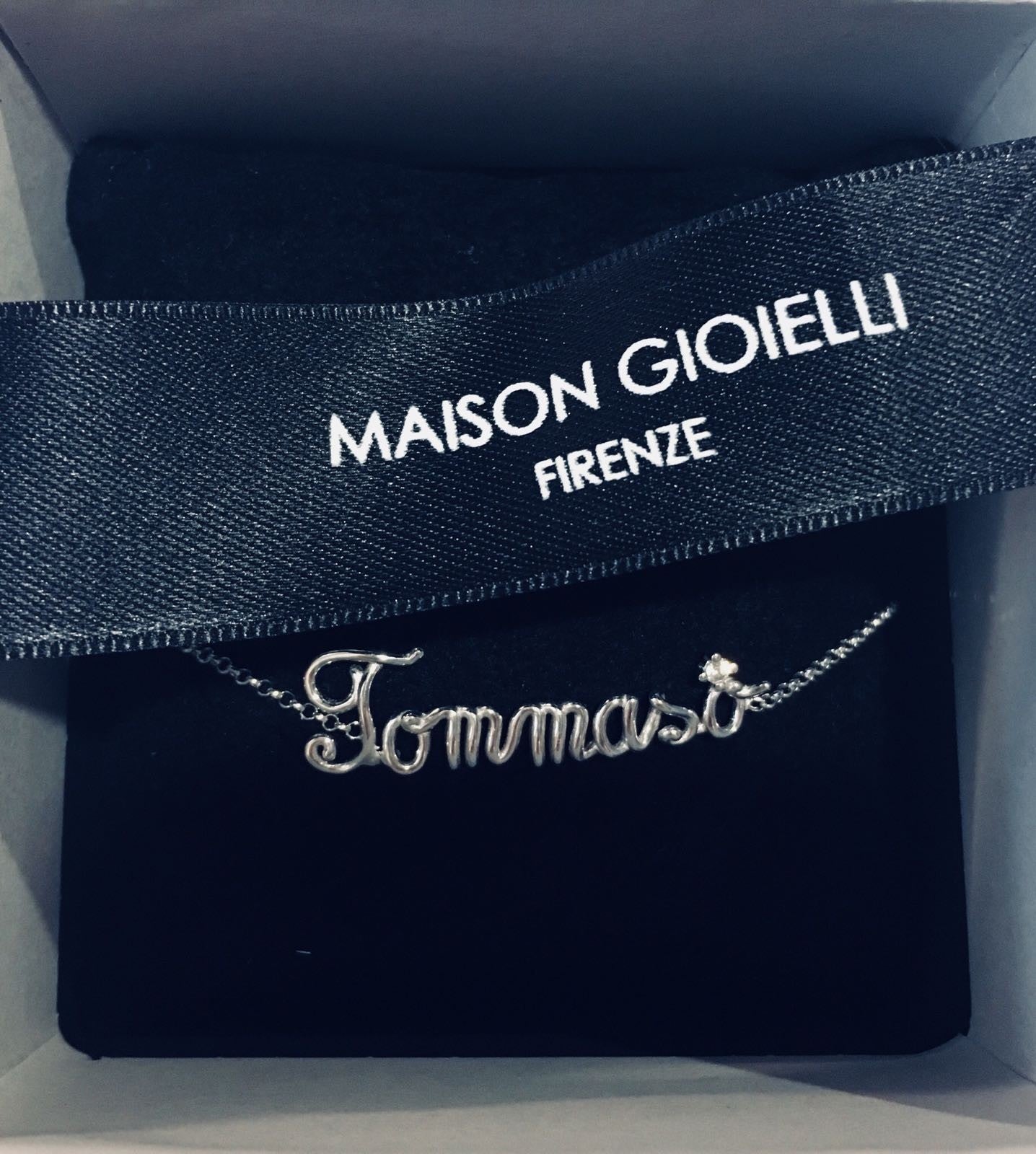 Bracciale Nome a Filo - Silver