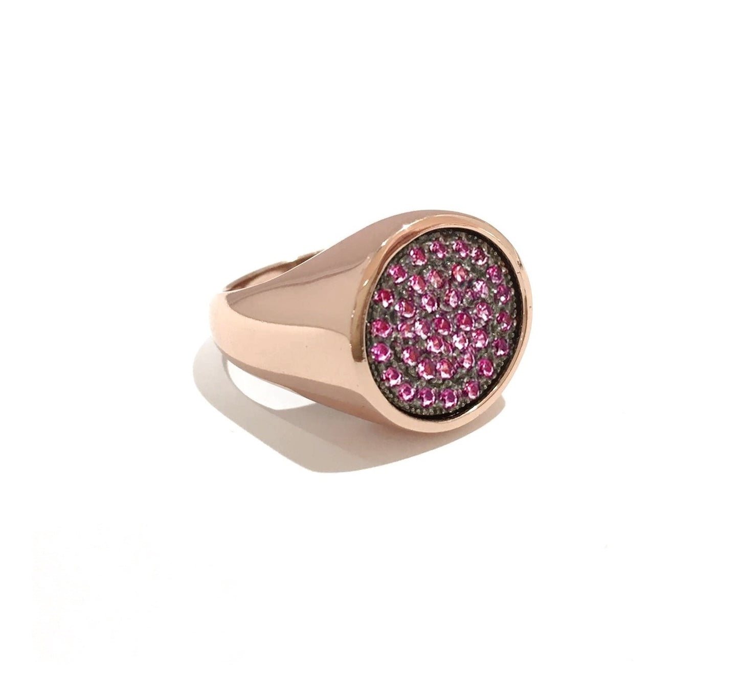 Anello Chevalier Pavè di zirconi