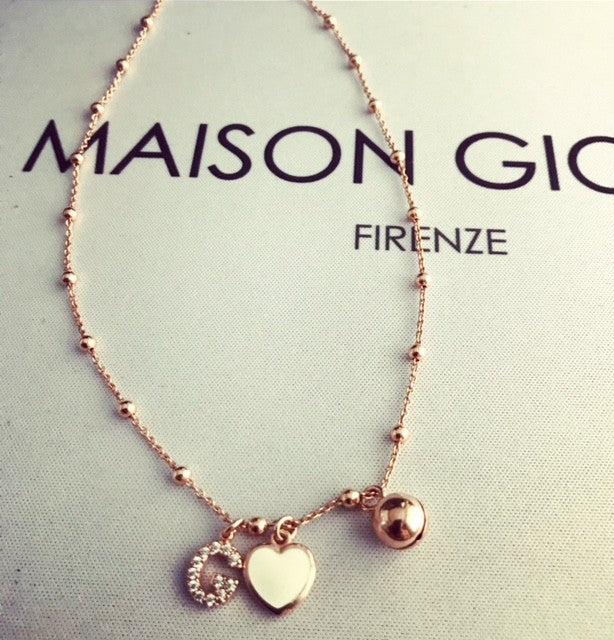 Cheriè Necklace - Initial 9kt