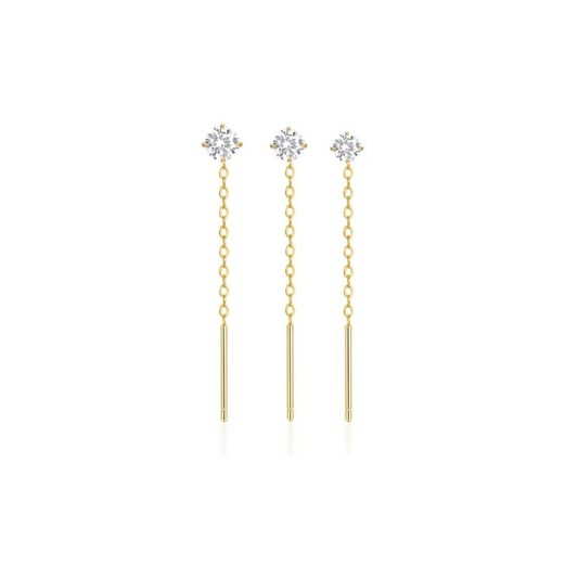 Set 3 Orecchini Luce
