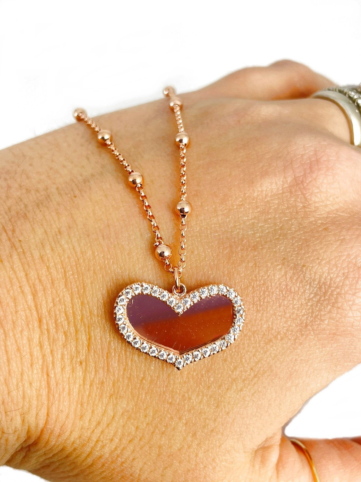 Love Zircon Necklace - To Be Personalized