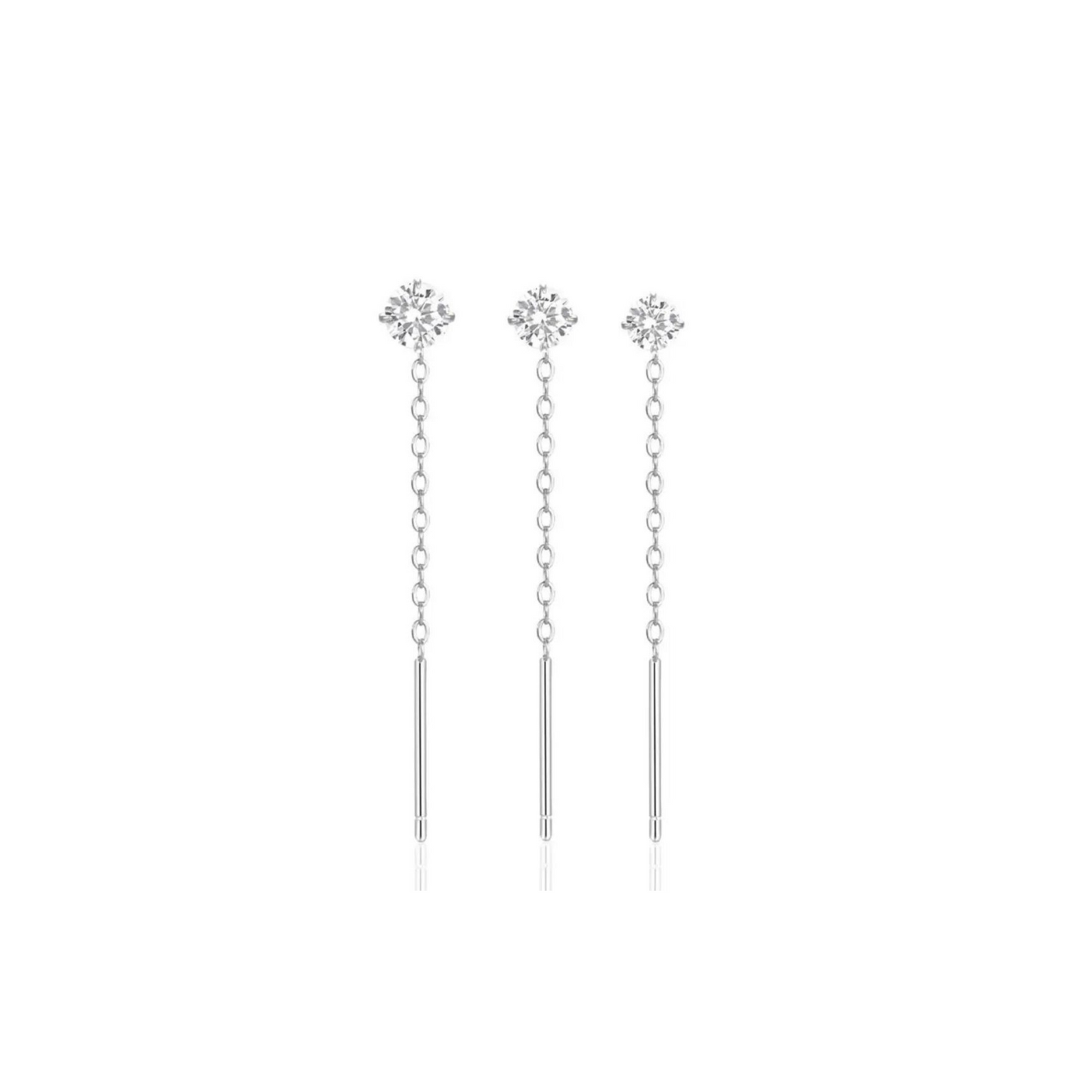 Set 3 Orecchini Luce