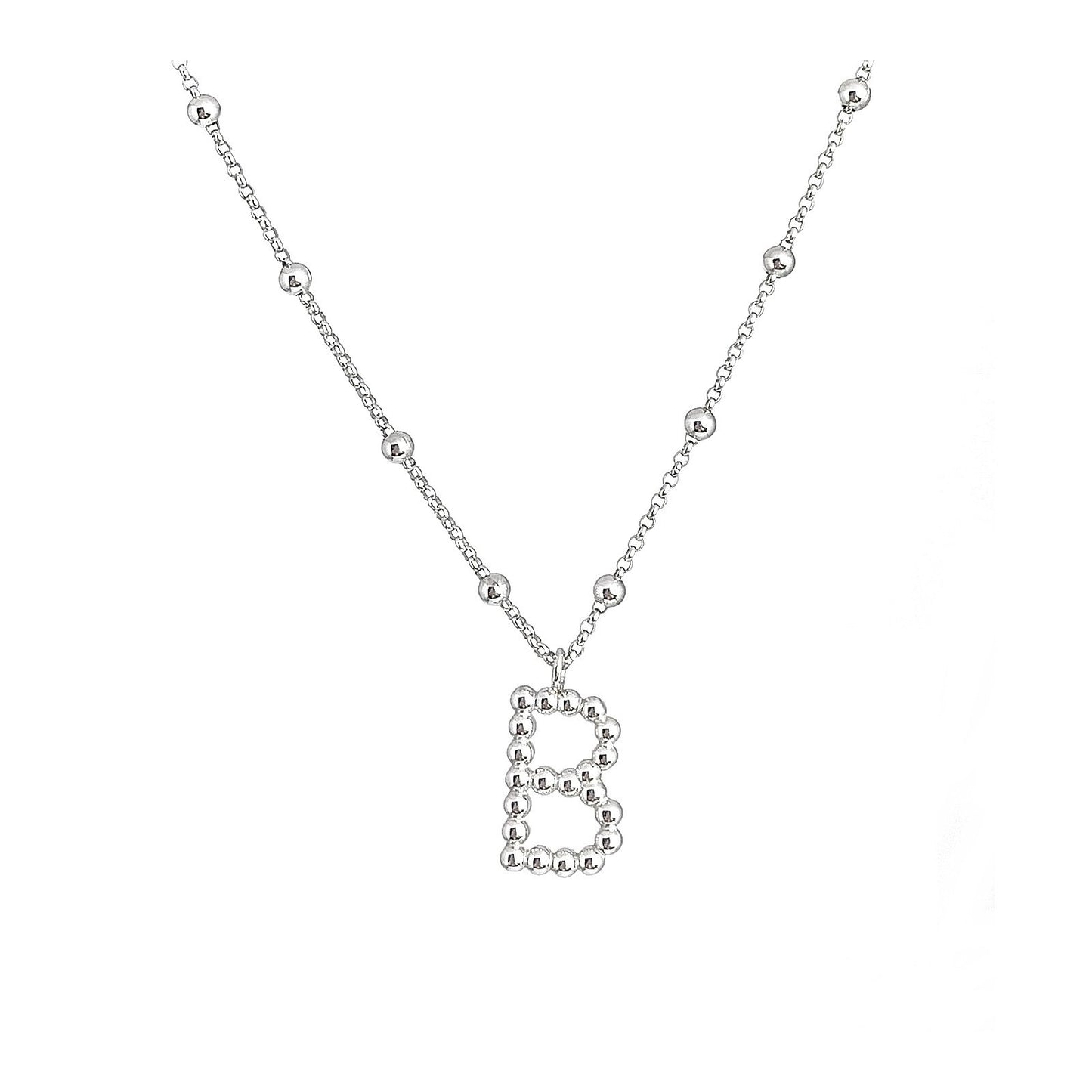 Initial Bubble Necklace