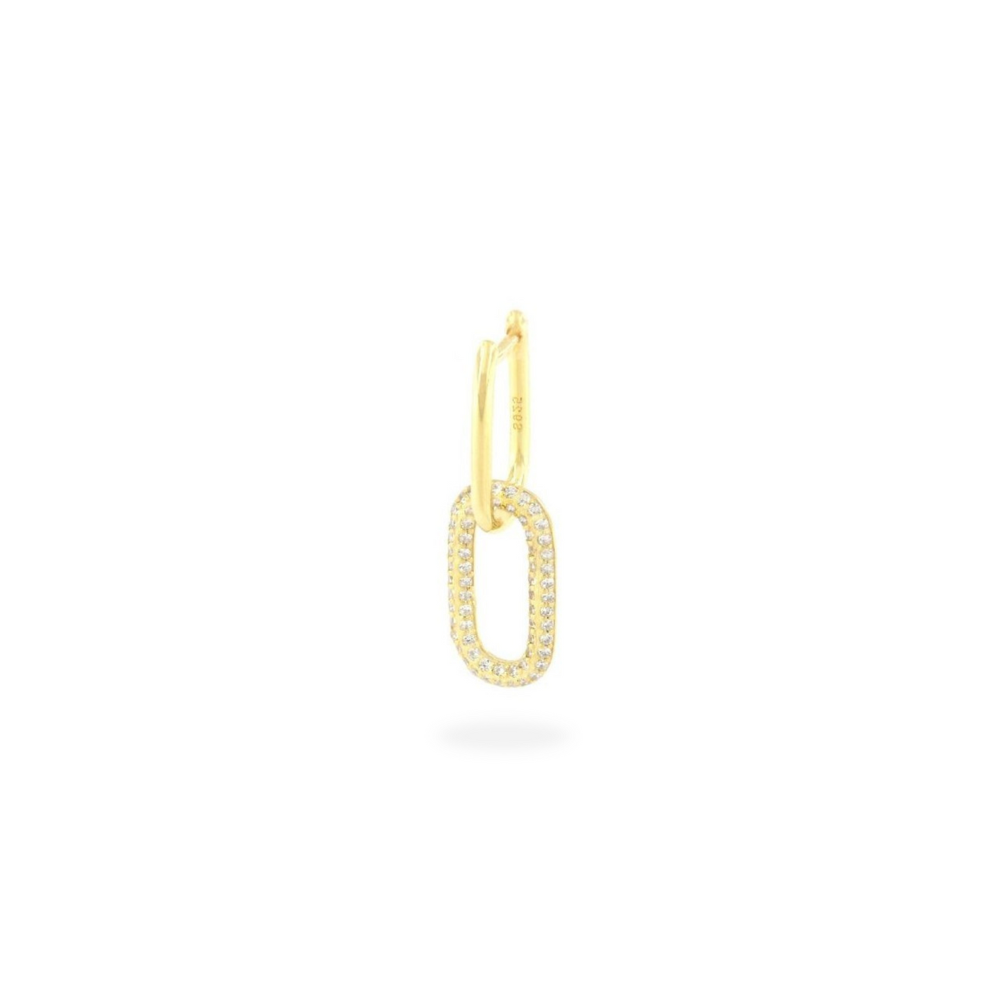 Monorecchino Oval Zircon