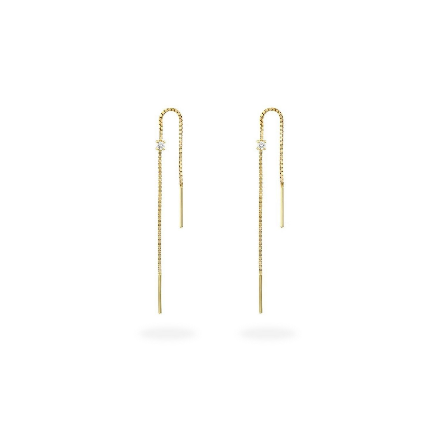 Venetian Single Earring Up and Down with Light Point