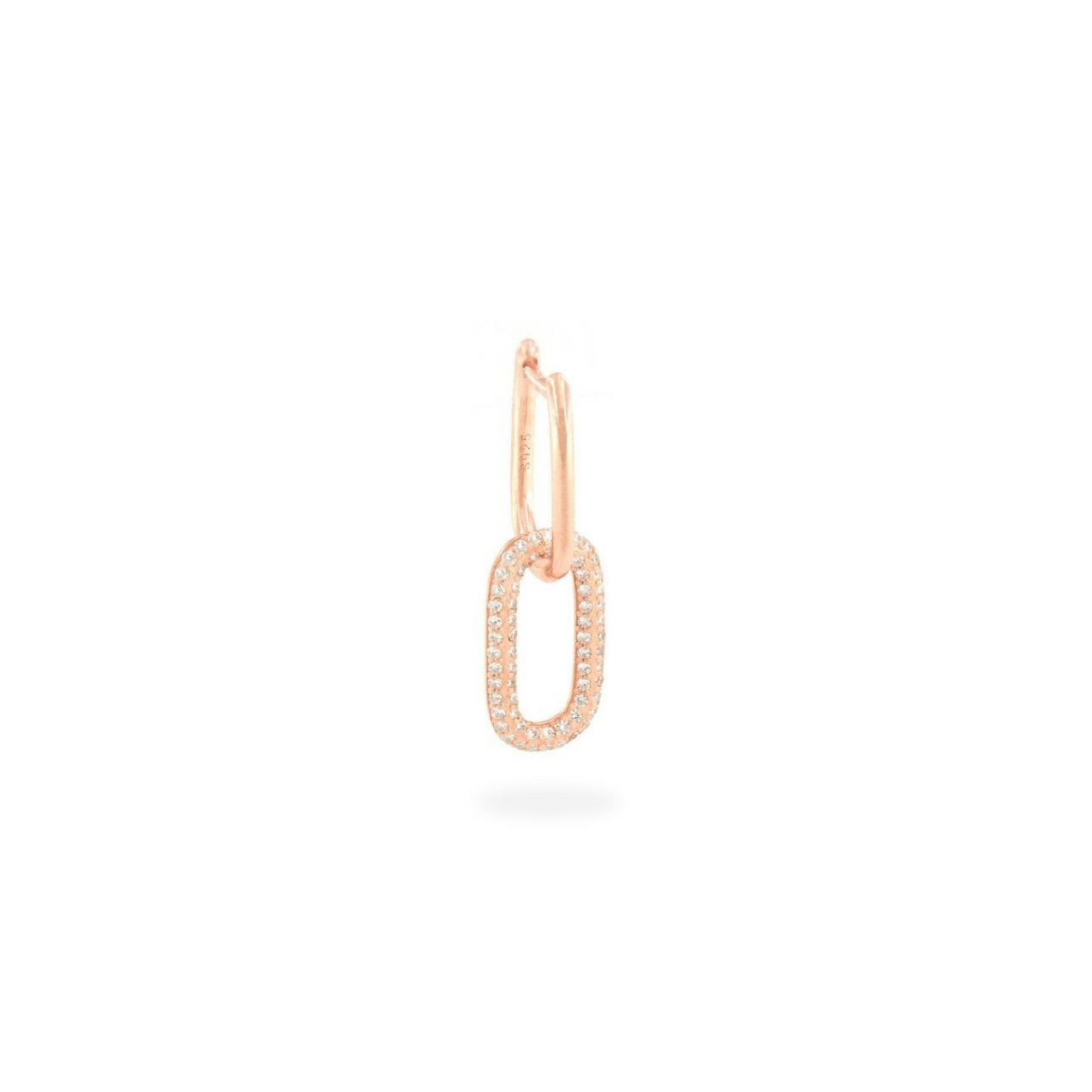Monorecchino Oval Zircon