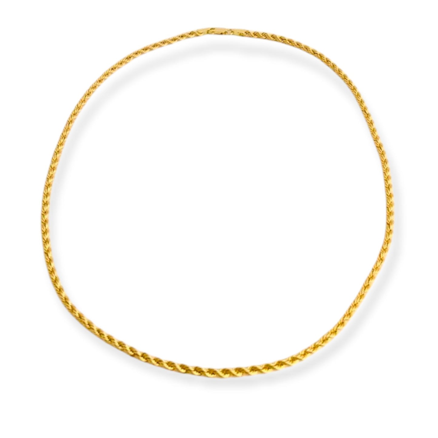 Torchon Necklace - 18K Gold