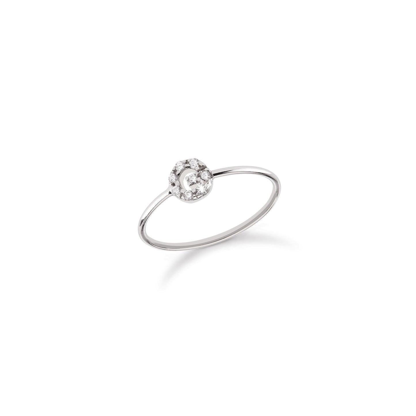 Anello Iniziale Piccola - Zirconi
