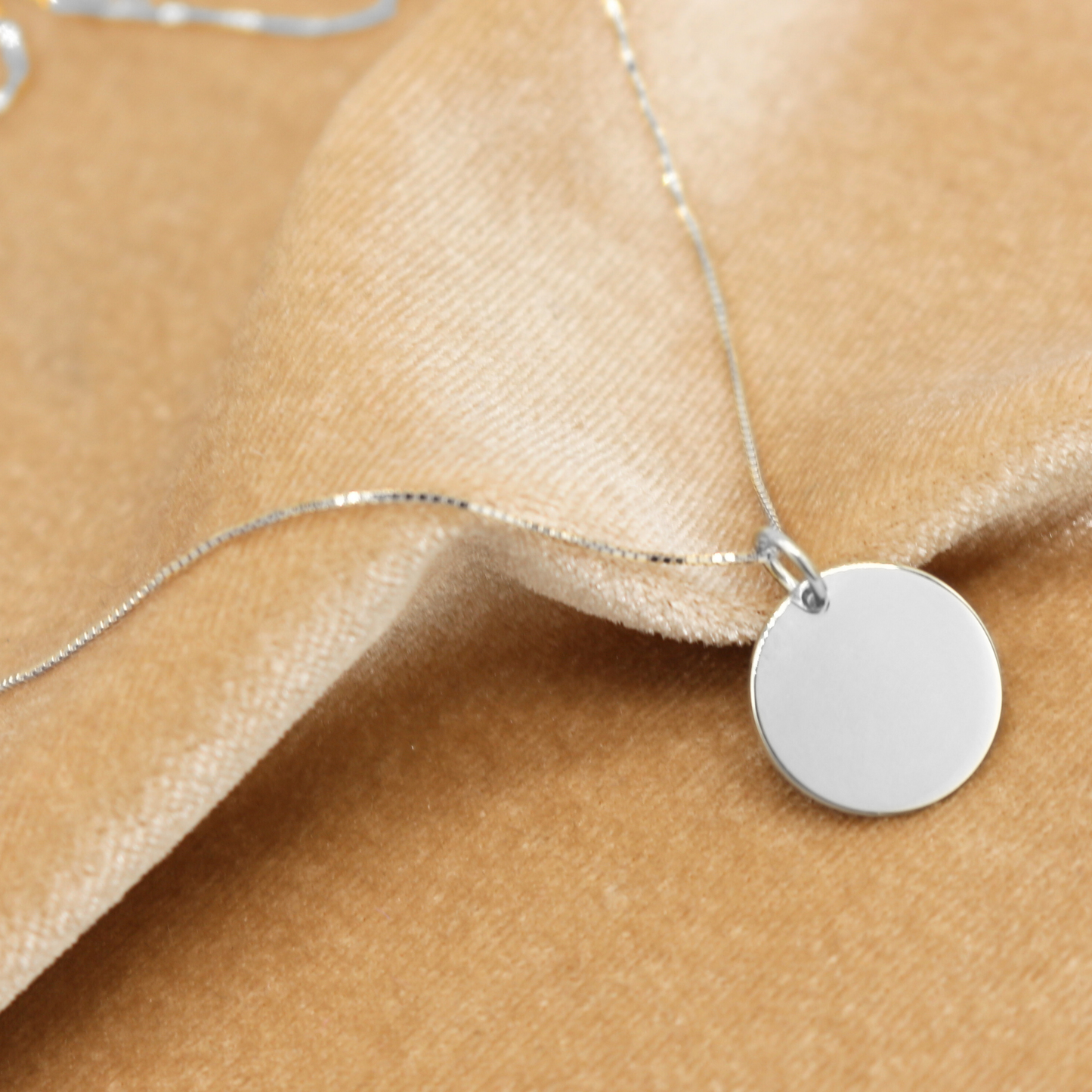 Collana Veneziana con Targhetta Tonda