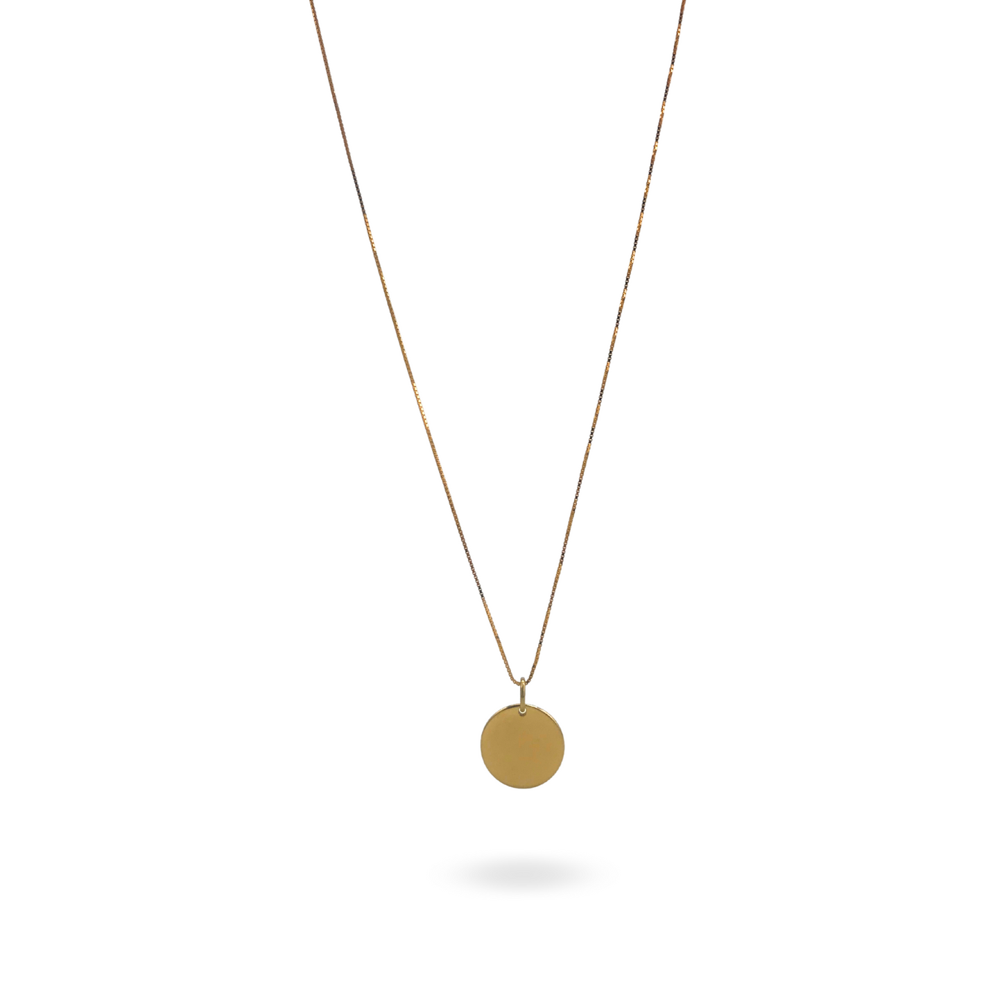 Collana Veneziana con Targhetta Tonda