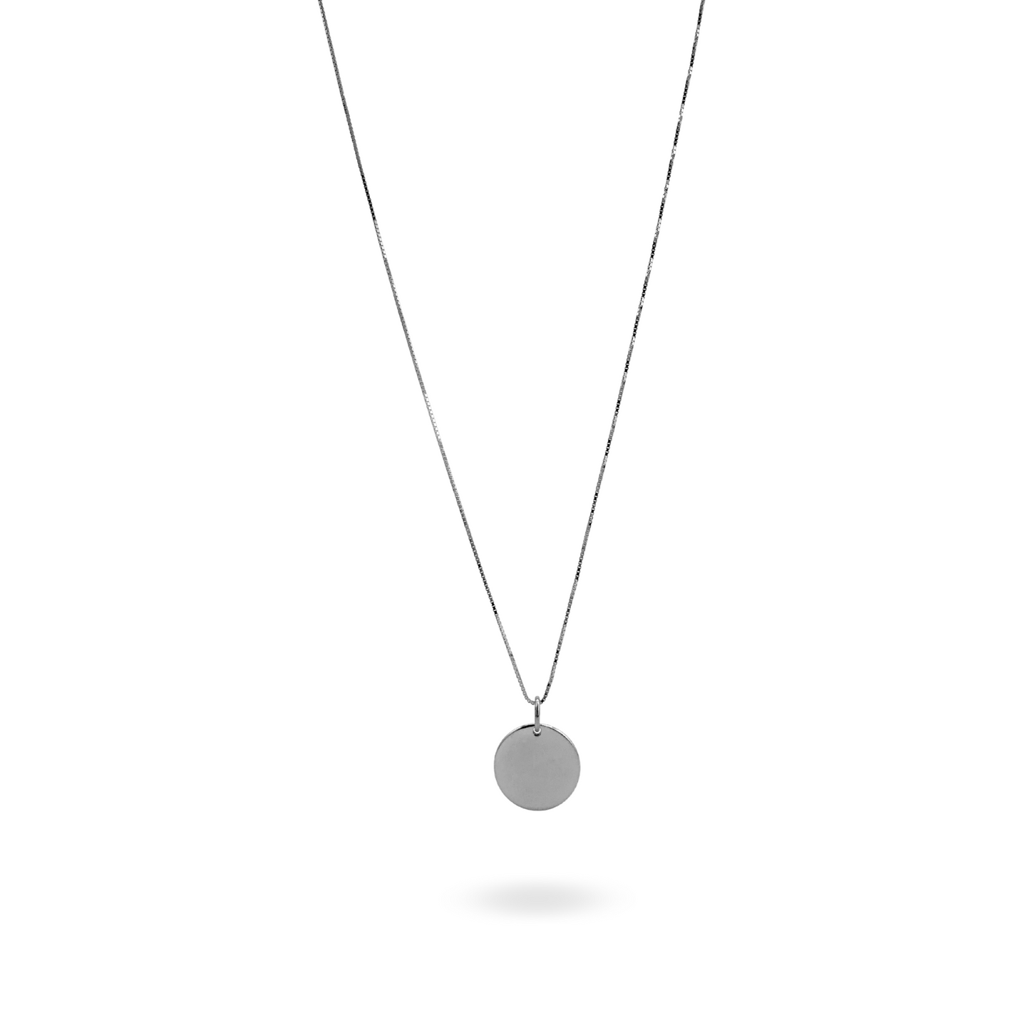 Collana Veneziana con Targhetta Tonda