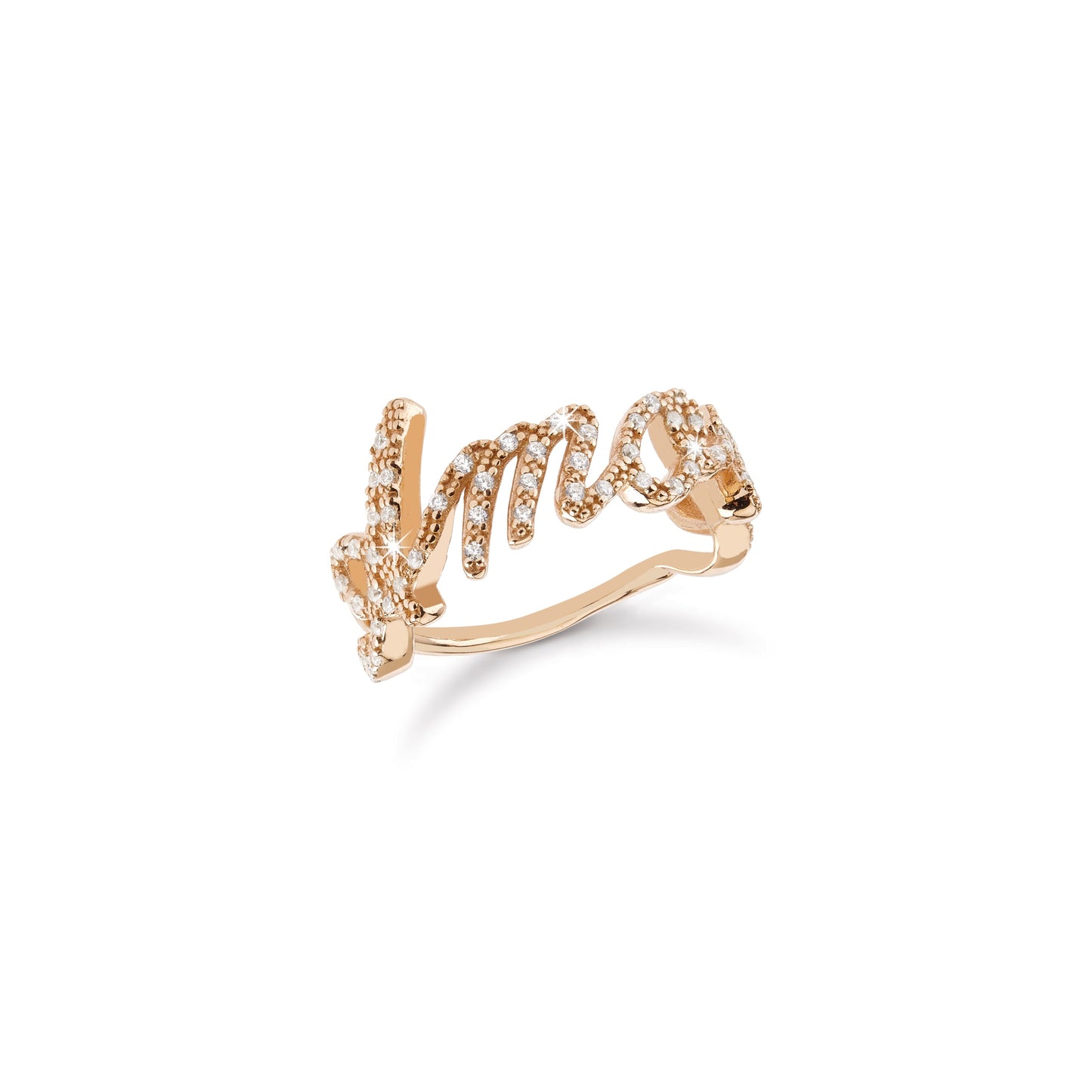Anello Total Pavè - Placcato Oro 18k