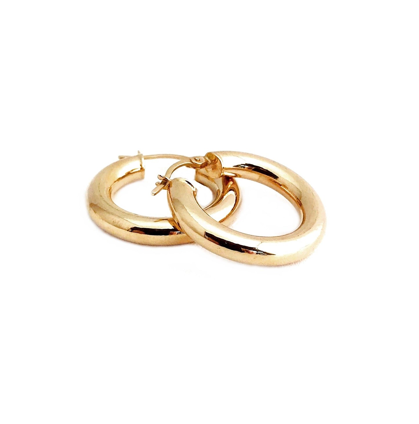 Domed Circles - 9K Gold