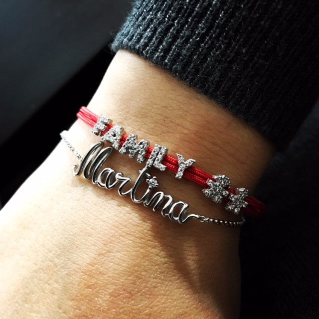 Bracciale Nome a Filo - Silver