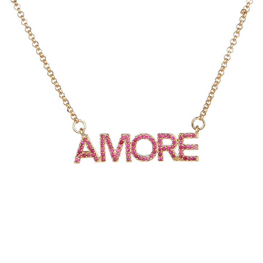 Collana Lettering AMORE