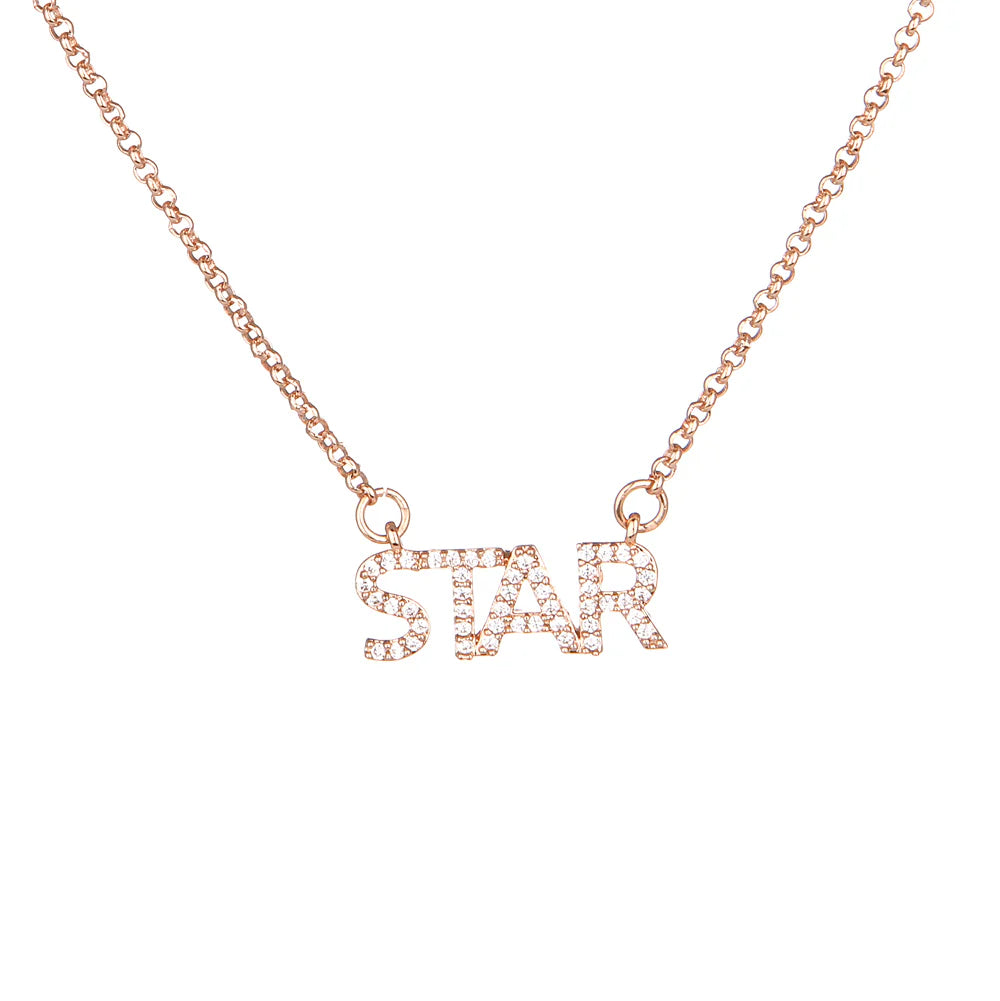Collana Lettering STAR