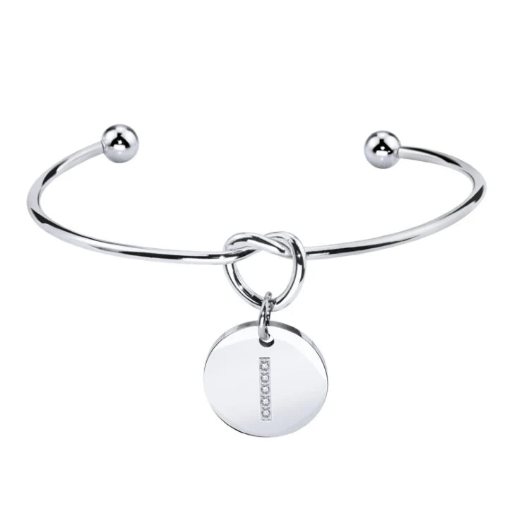 Bracciale Nodo con Iniziale