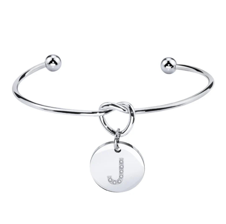 Bracciale Nodo con Iniziale