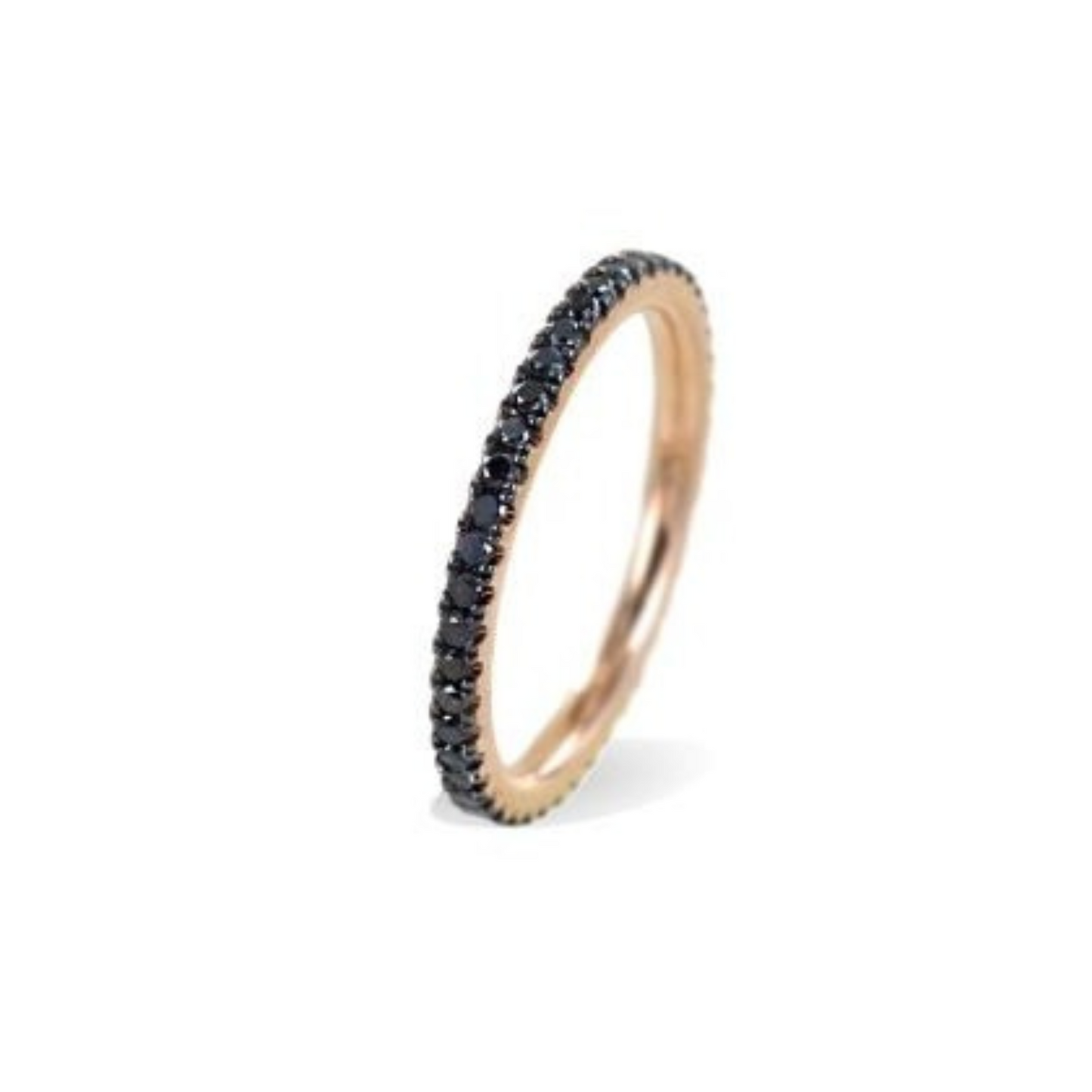 Black Diamond Eternity Ring