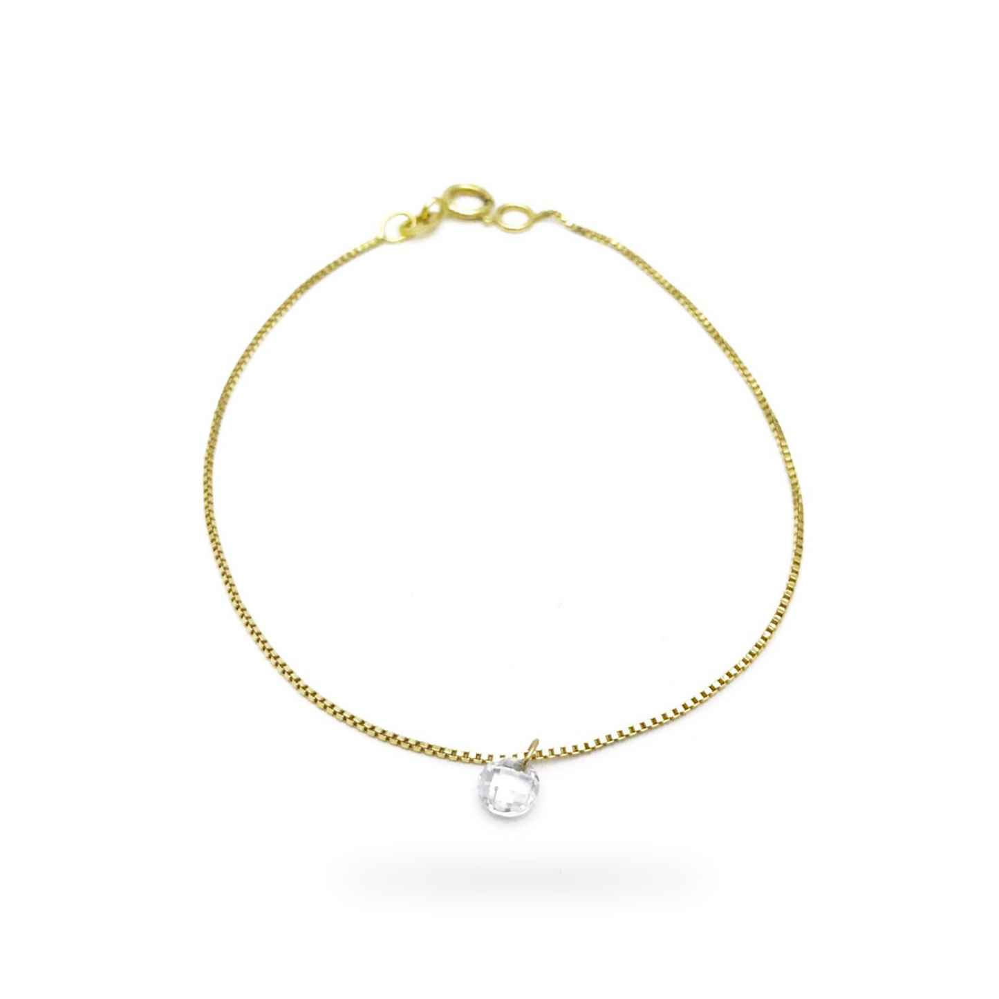 Gold Thread and Firefly Bracelet
