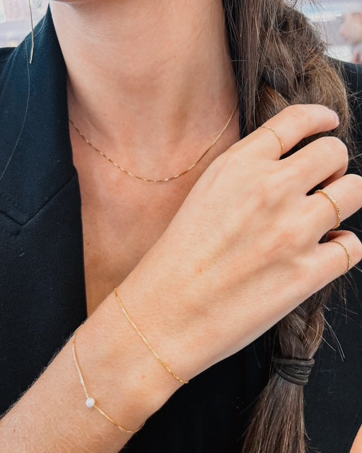 18kt Gold Welded Necklace
