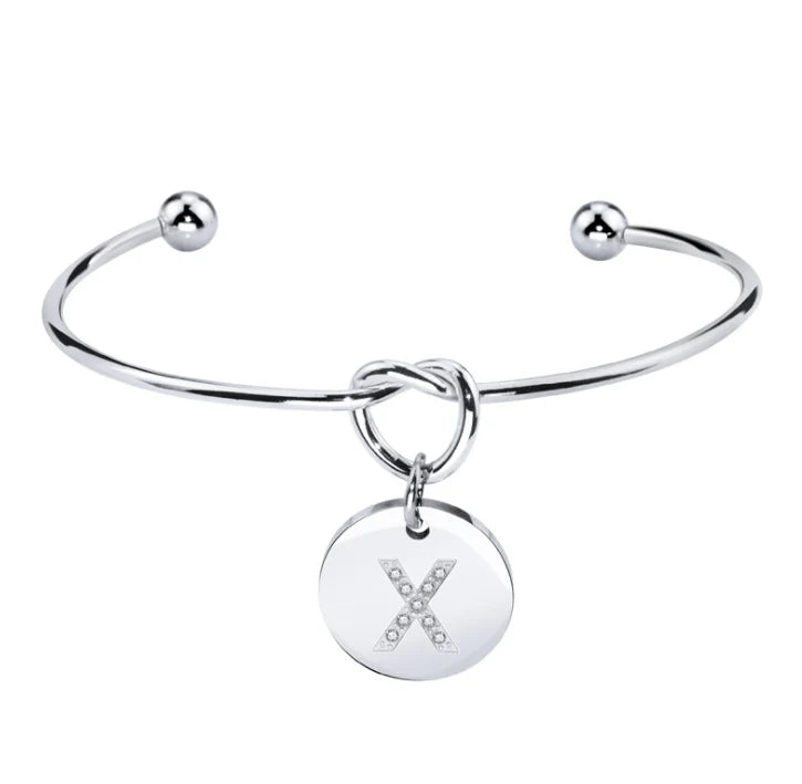 Bracciale Nodo con Iniziale