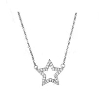 Collana Stella Forata con zirconi