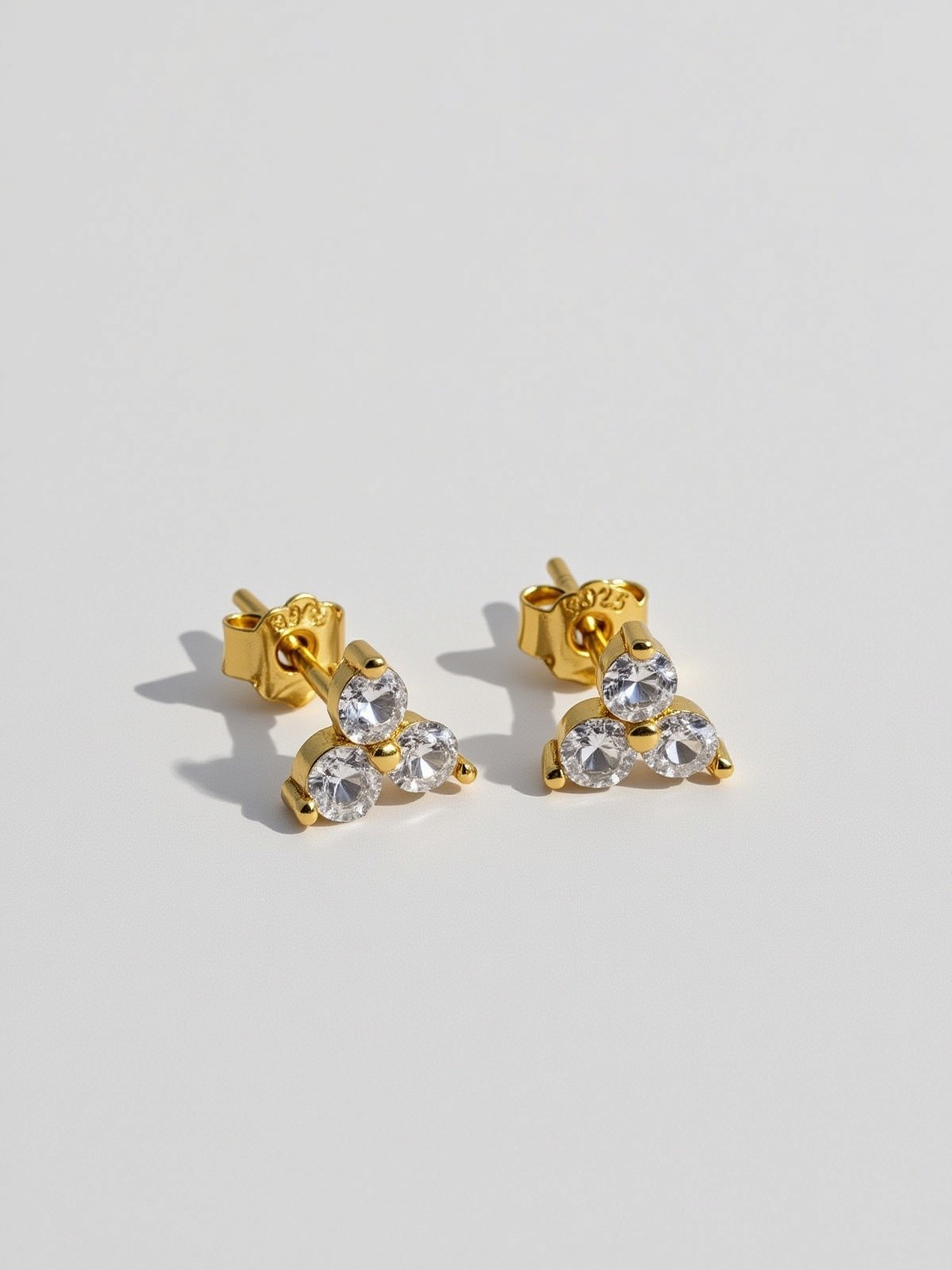 Orecchini Trilogia "Luce Toscana" in argento 925 e zirconi