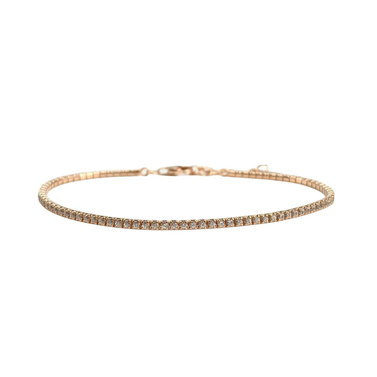 Slim Tennis Bracelet