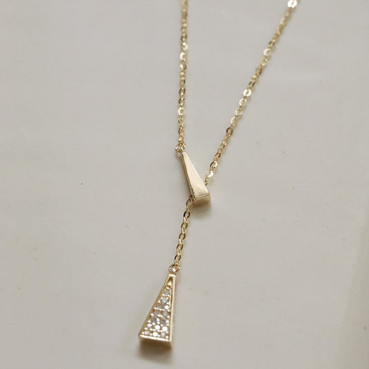 Triangle Pendant Necklace