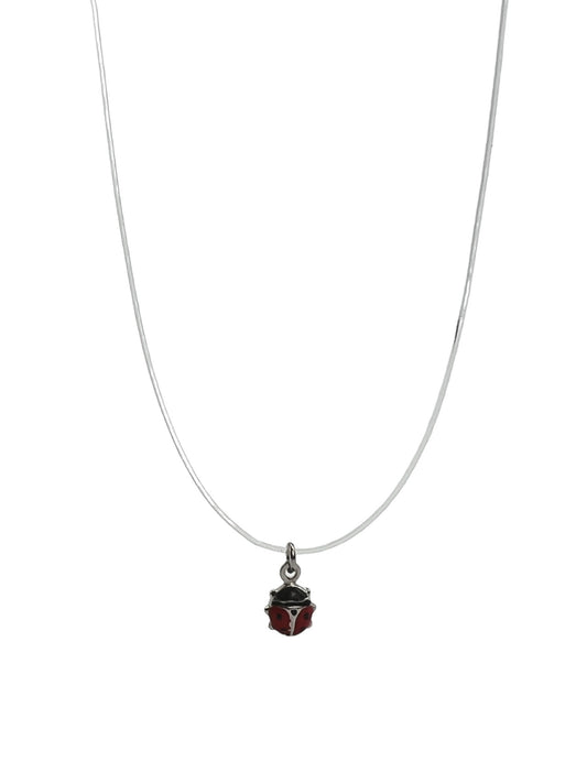 Invisible Ladybug Necklace