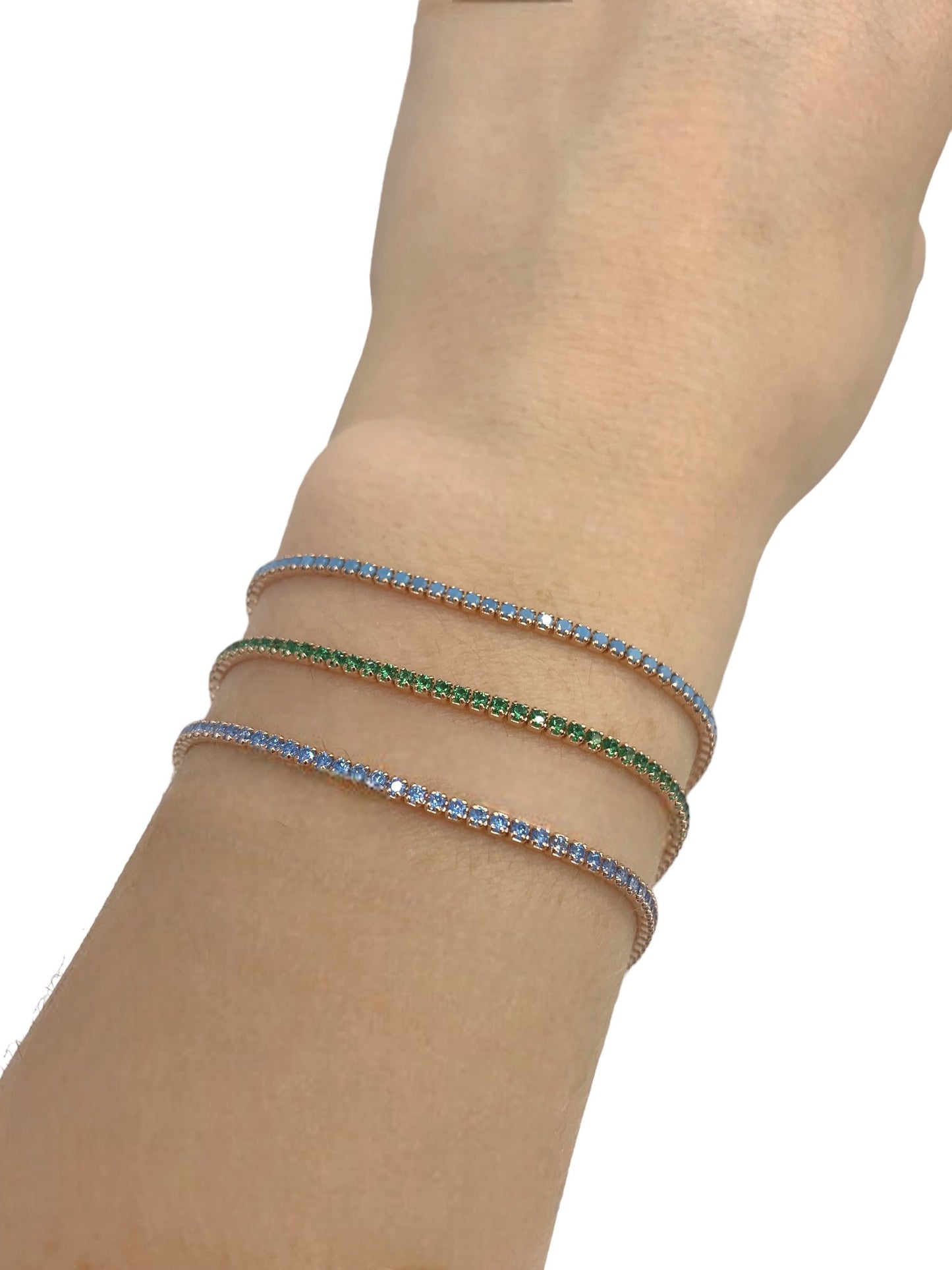 Slim Tennis Bracelet