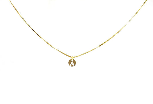 Candy Initial 18kt Necklace