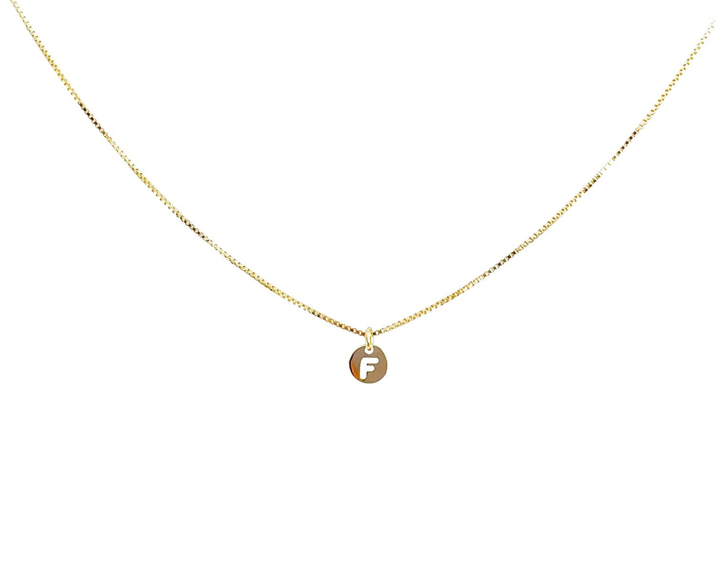 Candy Initial 18kt Necklace