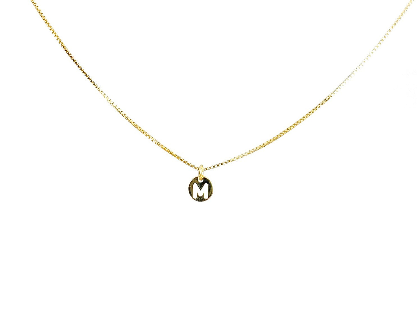 Candy Initial 18kt Necklace