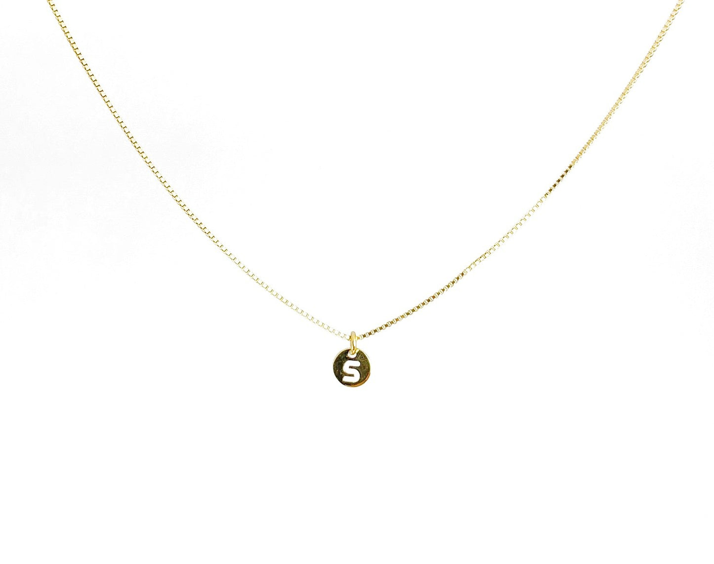 Candy Initial 18kt Necklace