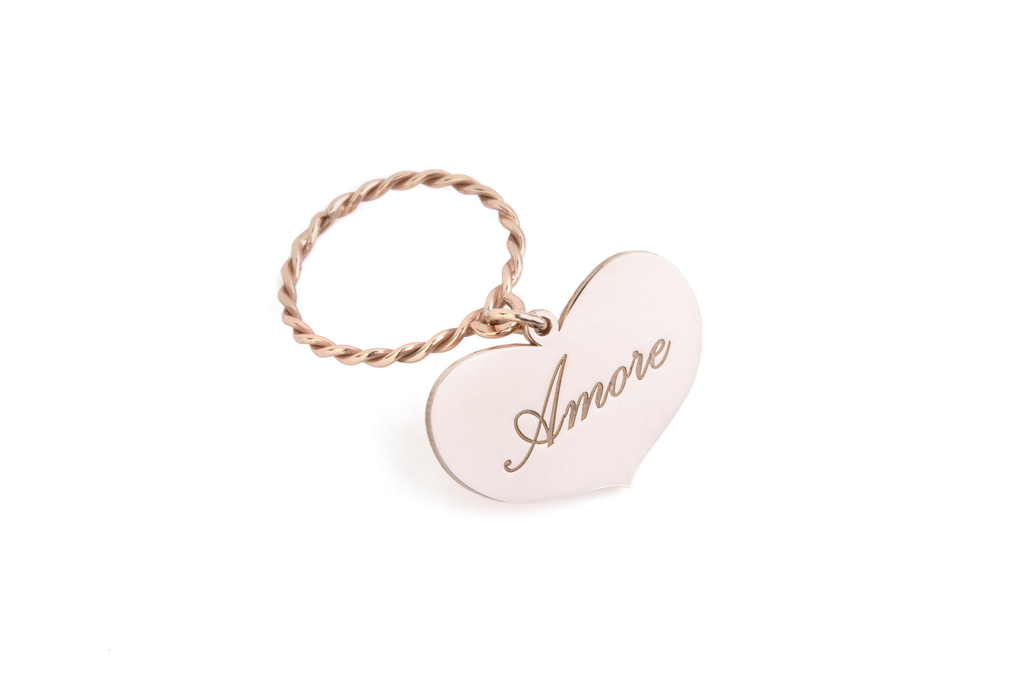 Anello Love Torchon - Cuore Singolo