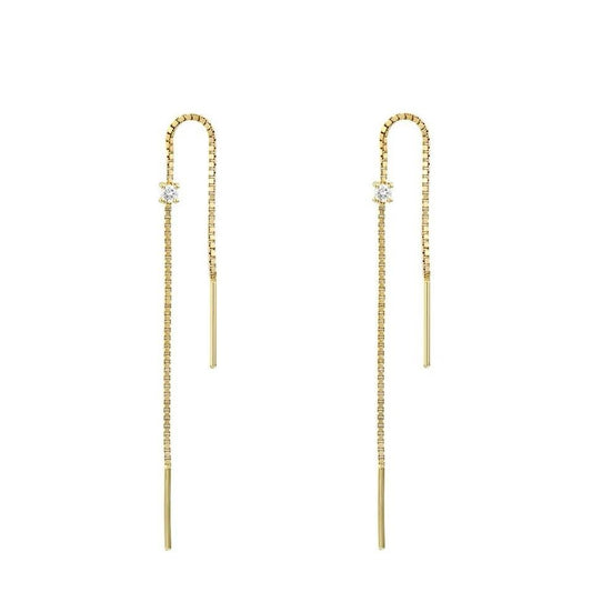 Venetian Single Earring Up and Down with Light Point