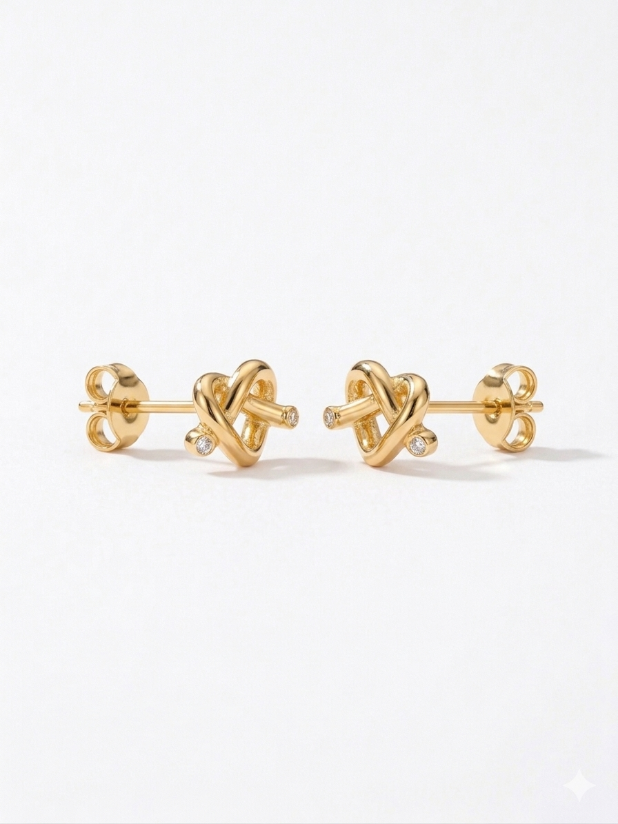 Orecchini Knot Love