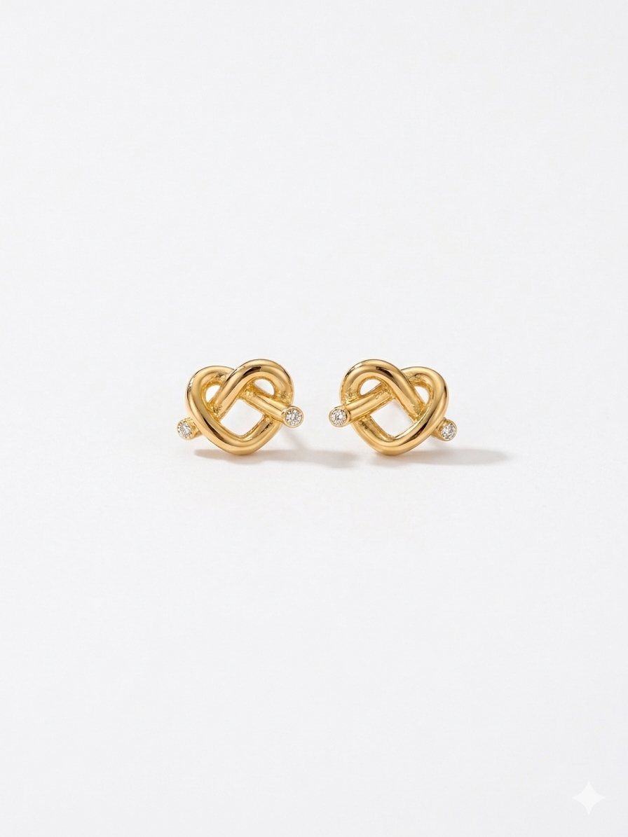 Orecchini Knot Love