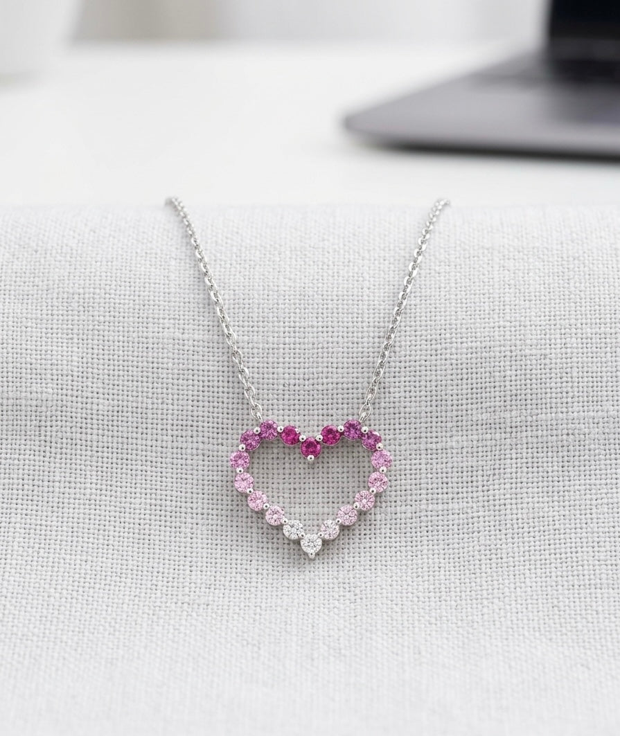 Collana Cuore degrade