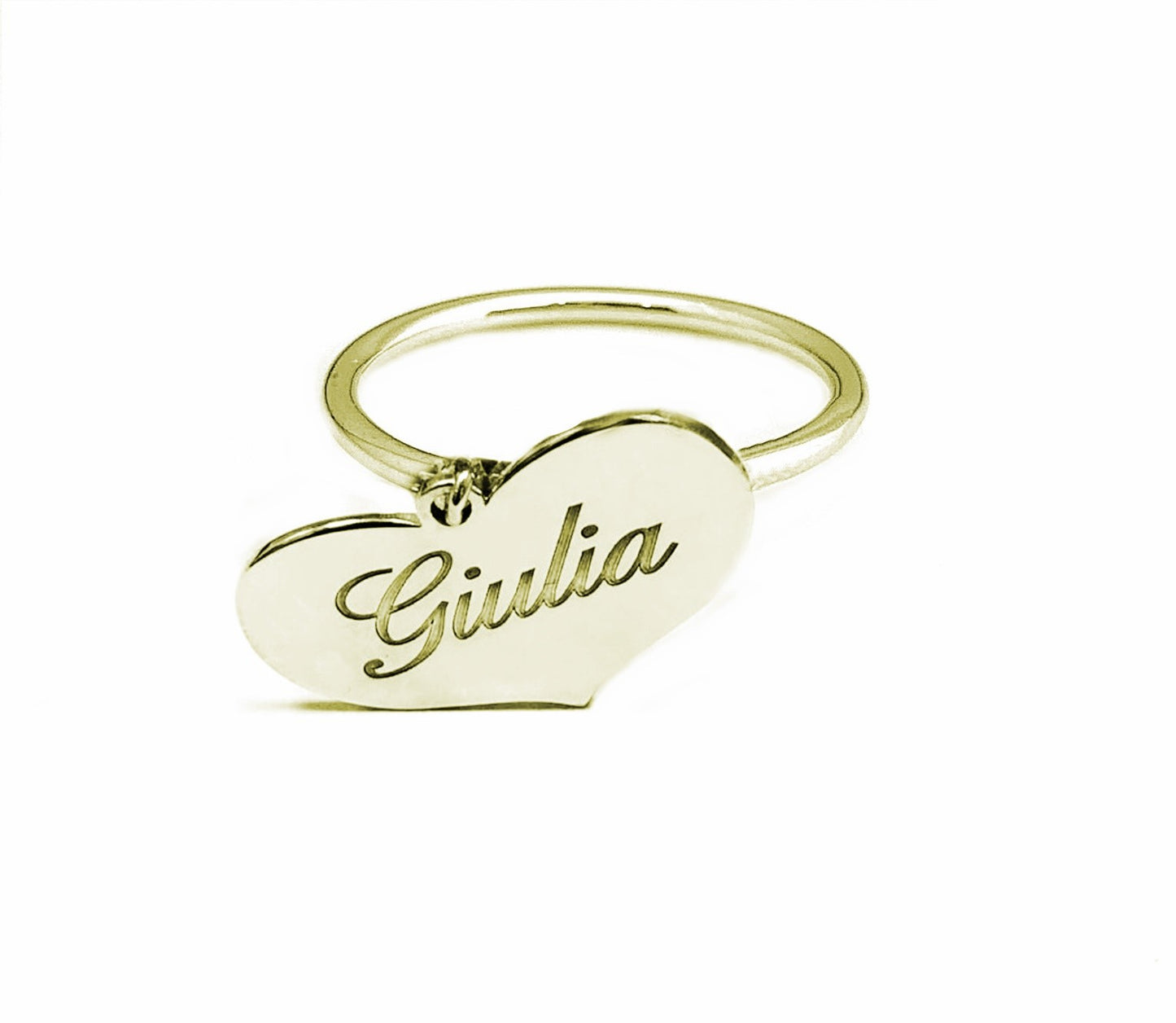 Anello Love 1 Cuore - Oro 18 K