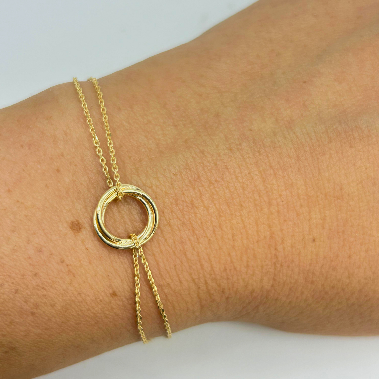 Bracciale Double Circle 14kt