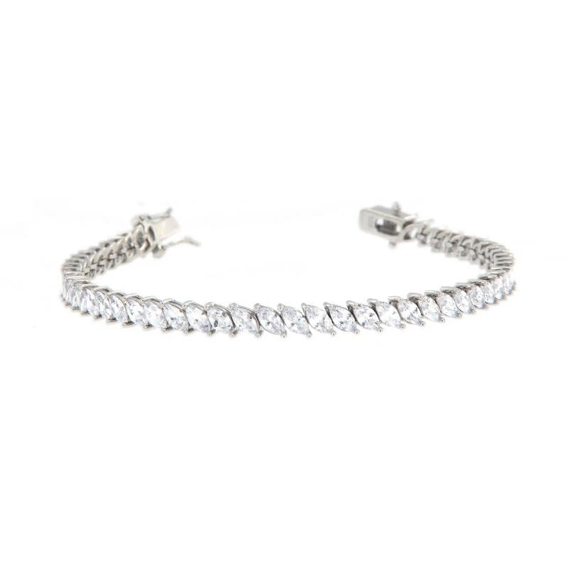 Bracciale Tennis Leaf